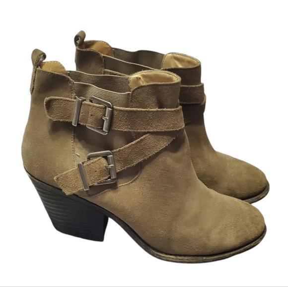 Sole/Society Women's So-Maris Leather Ankle Boots 10 - Picture 3 of 9